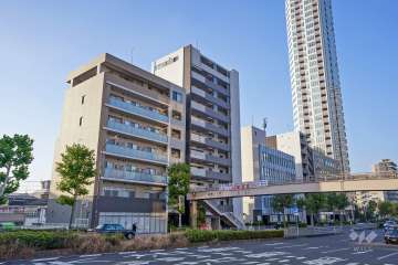 ジェノヴィア白金台グリーンヴェールの外観（南東側から）