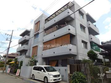 東園田セントポリアの外観（南西側から）