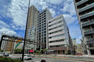 シティハウス東麻布の外観（北東側から）