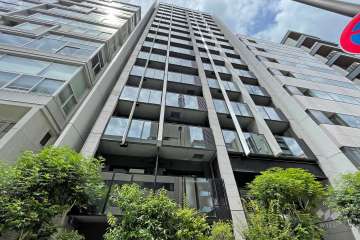 シティハウス東麻布の外観（東側から）