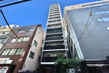 オープンレジデンシア虎ノ門の外観(東側から）