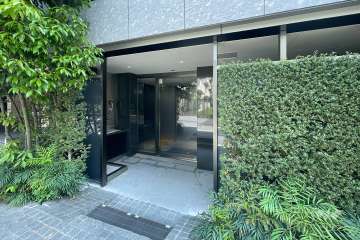 駐輪場の出入り口