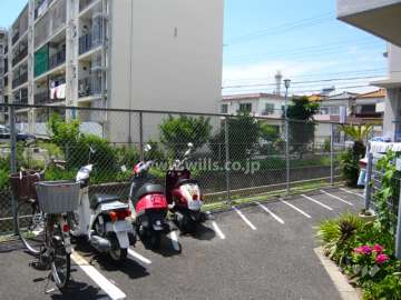 バイク置場