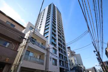 シティタワー白金の外観(北東側から)