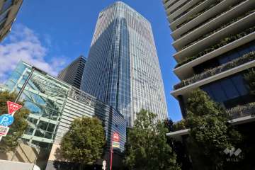 虎ノ門ヒルズレジデンスの外観(南西側から)