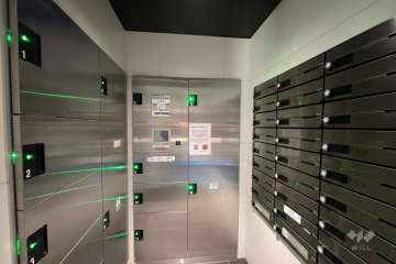 共用ポストと宅配ボックス