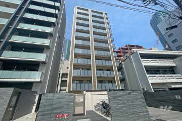 (処理済)オープンレジデンシア麻布六本木の外観（南西側から）