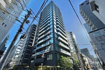 パークリュクス虎ノ門の外観（南西側から）