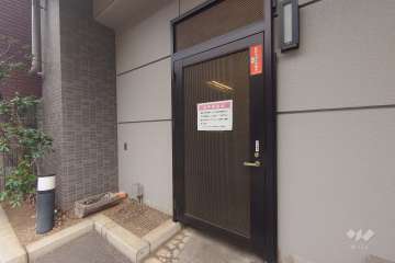 駐輪場の出入り口