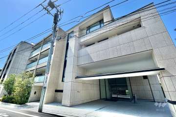 ブリリア高輪レフィールの外観（北東側から）