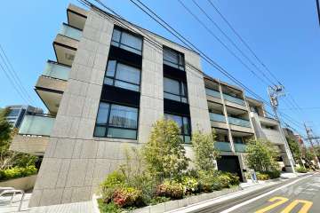 ブリリア高輪レフィールの外観（南東側から）