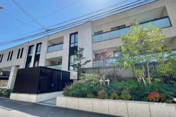 ブリリア高輪レフィールの外観（北西側から）