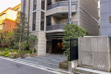 駐車場の出入り口