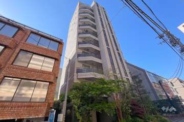 プレミスト赤坂翠嶺の外観（北側から）