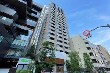 プラウド虎ノ門の外観（南西側から）