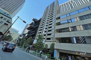 プラウド虎ノ門の外観（南東側から）