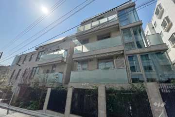 ロイヤルシーズン六本木檜町公園の外観（北側から）　