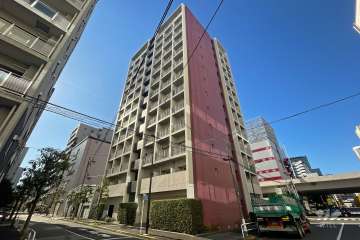 シーフォレシティ芝浦の外観（東側から）