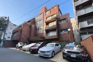 ヴェラハイツ赤坂の外観（北側から）