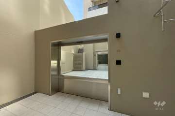 駐輪場の出入り口