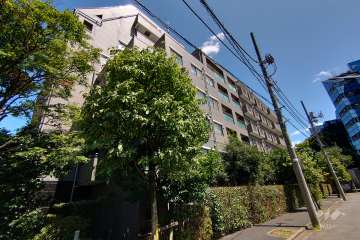 インペリアル代々木の杜の外観（北西側から）