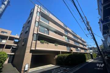 ガーデンホーム幡ヶ谷の外観（北西側から）