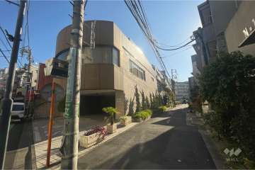 グランエクレール参宮橋の外観（北西側から）