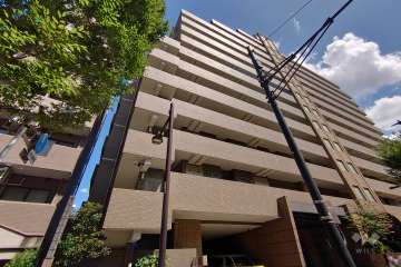 コスモ参宮橋パークビューの外観（北西側から）