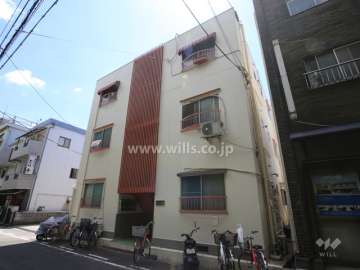 シャトー杭瀬の外観（南西側から）