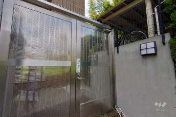 駐輪場の出入り口