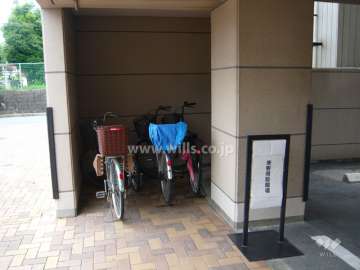 来客用駐輪場