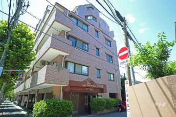 ライオンズヴィアーレ幡ヶ谷の外観（東側から）