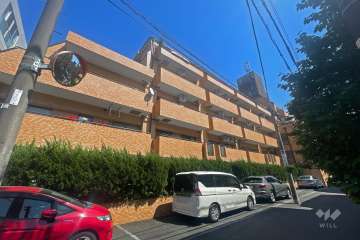 ライオンズマンション幡ヶ谷の外観（北西側から）