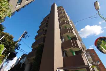 代々木パークガーデンの外観（北側から）
