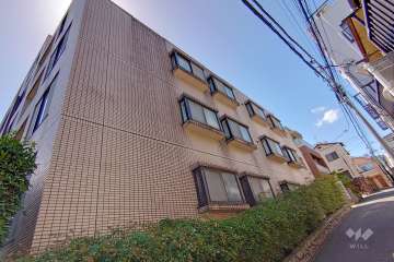 東急ドエルプレステージ参宮橋の外観（北東側から）
