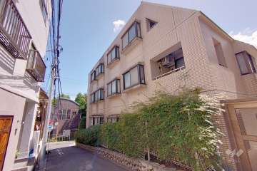 東急ドエルプレステージ参宮橋の外観（北西側から）
