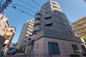 ルモンド代々木上原の外観（北西側から）