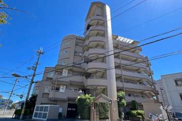 フリーデンハイム立花の外観（北西側から）