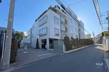 D’クラディア神宮外苑ハイヴァリーの外観（北西側から）