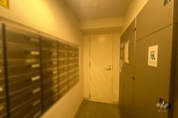 共用ポストと宅配ボックス