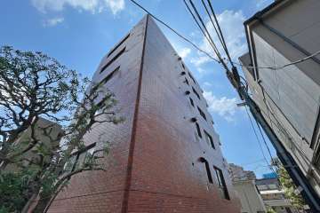 グランドメゾン広尾の外観（北西側から）