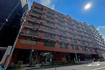 シャンボール恵比寿の外観（北西側から）