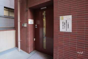 駐輪場の出入り口