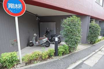 バイク置場