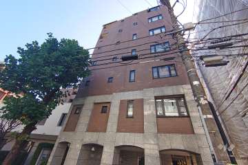 ウィスティリアコート代官山の外観（南西側から）