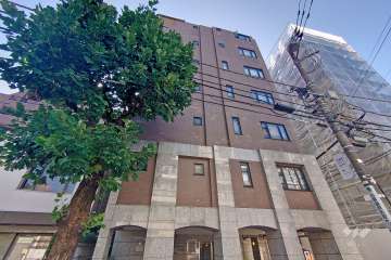 ウィスティリアコート代官山の外観（西側から）