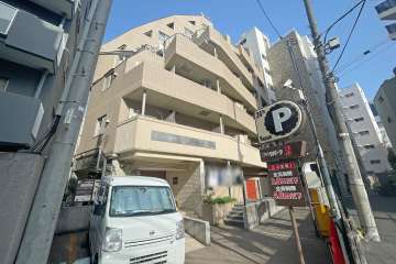 デュオスカーラ渋谷の外観（北西側から）