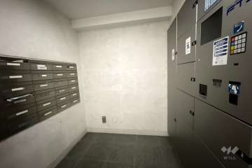 集合ポストと宅配ボックス