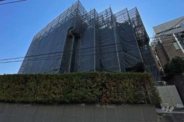 パークハウス南平台コートレジデンスの外観(西側から)