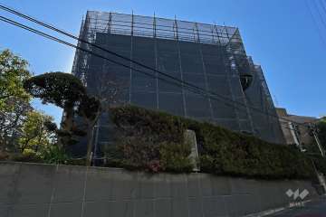 パークハウス南平台コートレジデンスの外観(北西側から)